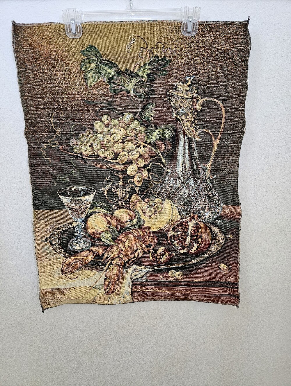Vintage Kupavna Russian Gobelen | "Still Life with Pomegranate"